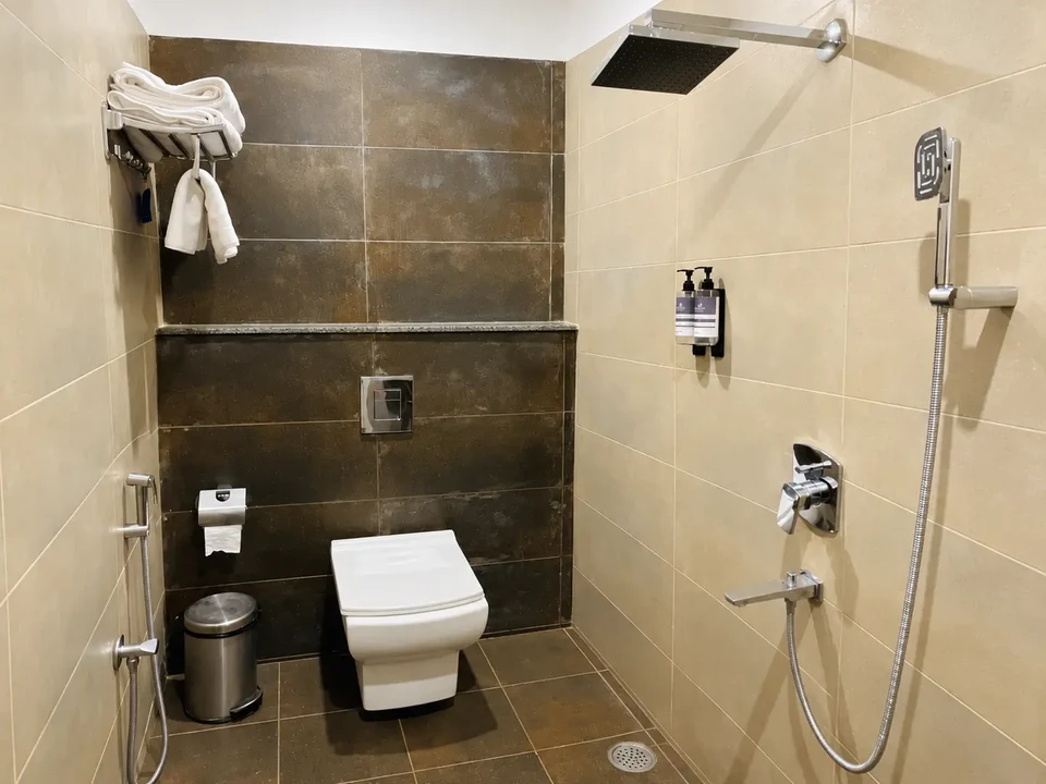 Bathroom — shower area